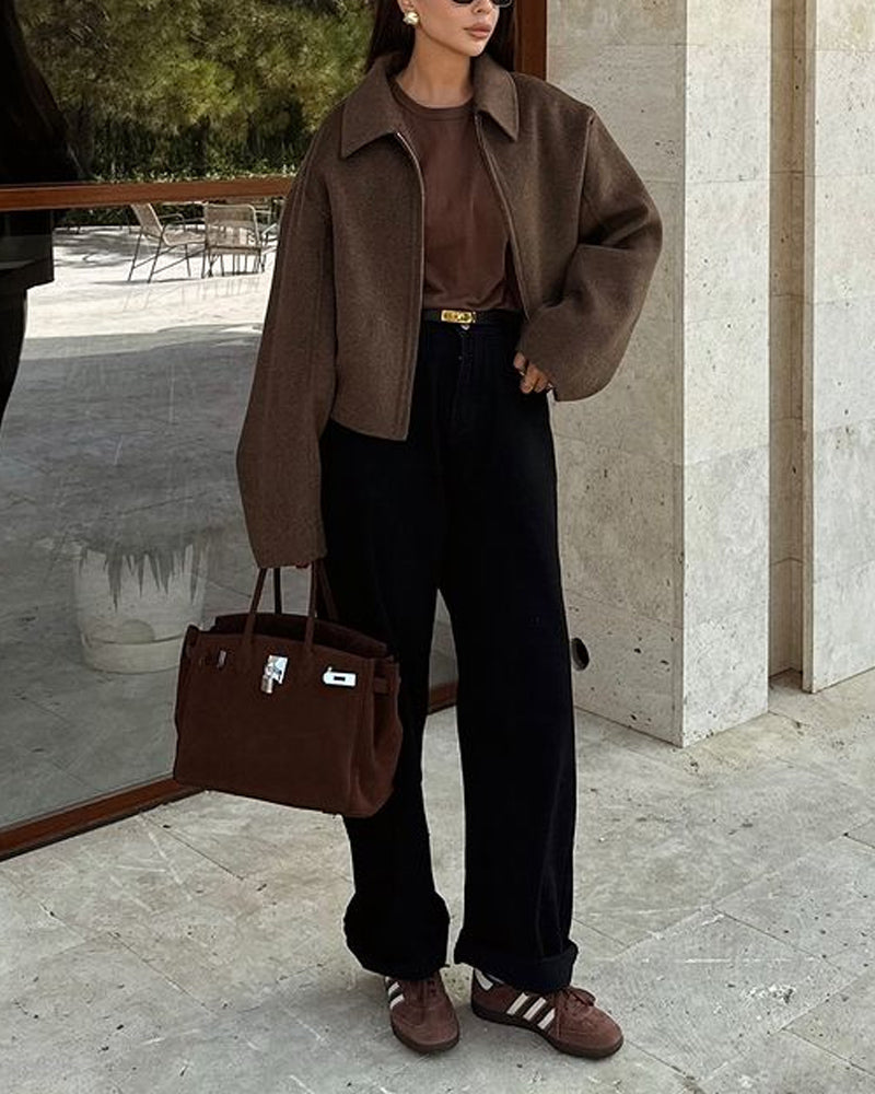 Suede Spring Jacket