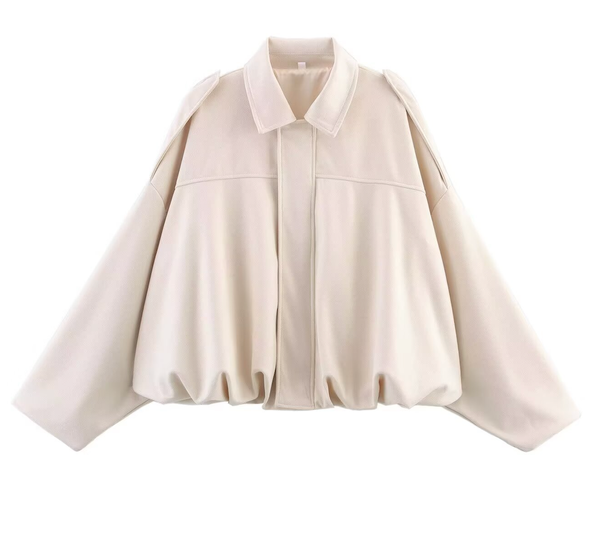 Suede Bomber Jacket